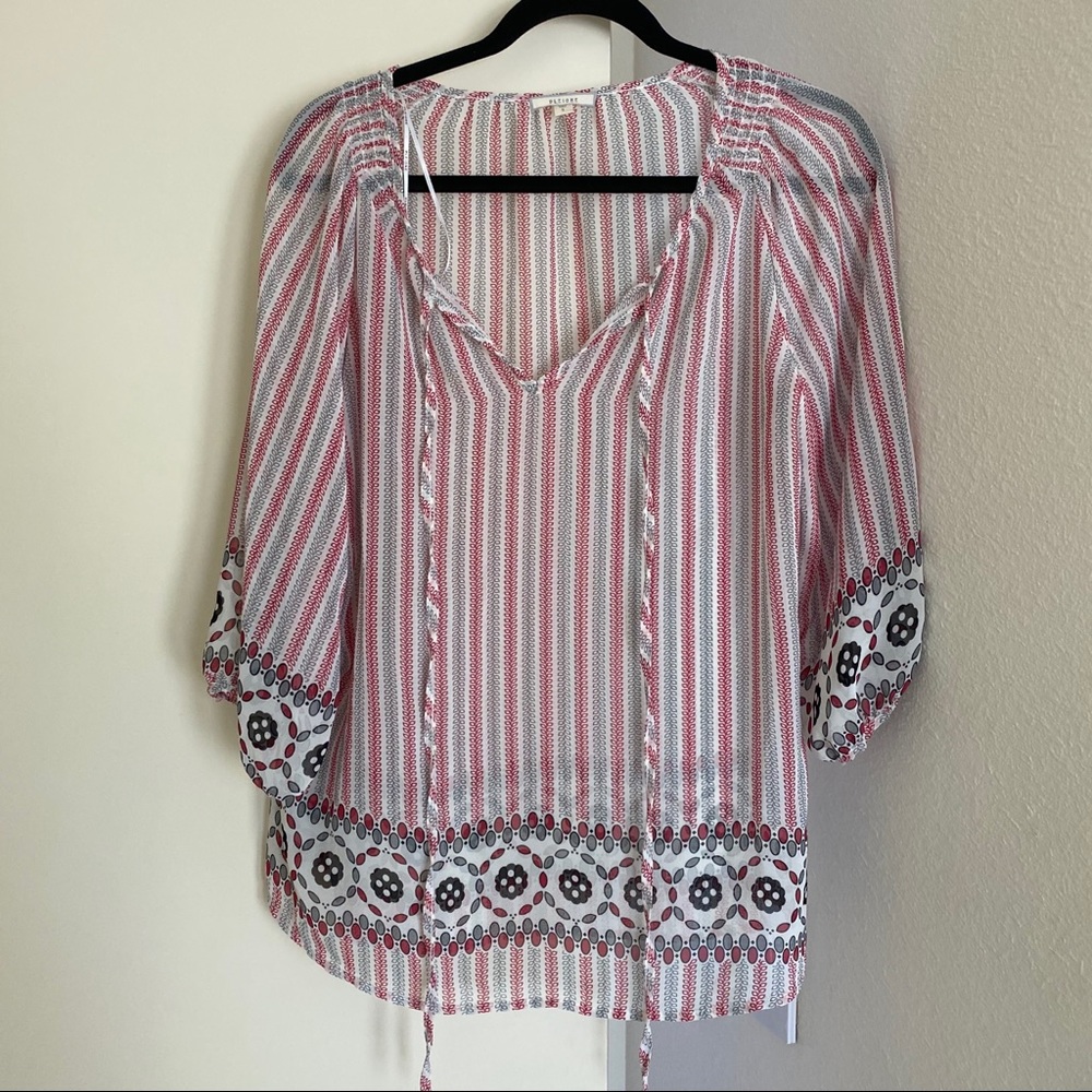 Pleione Sheer Blouse